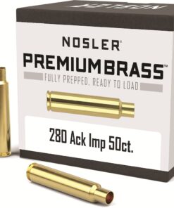 Nosler Custom Brass 280 Ackley Improved 40-Degree Shoulder Box of 50