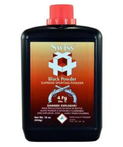 SWISS BLACK POWDER 4F 1LB 25/CS