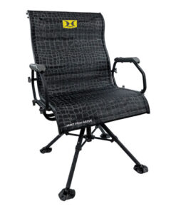 Hawk Big Denali Swivel Hunting Blind Chair Steel Gray