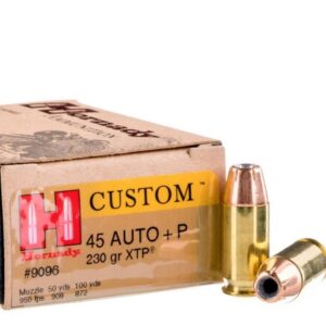 200 Rounds of .45 ACP Ammo by Hornady – 230gr JHP