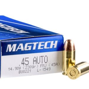 1000 Rounds of .45 ACP Ammo by Magtech – 230gr FMJ