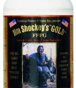 American Pioneer Jim Shockey’s Gold FFFg Black Powder Substitute 1 lb