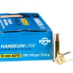 500 Rounds of 10mm Ammo by Prvi Partizan – 170gr FPJ
