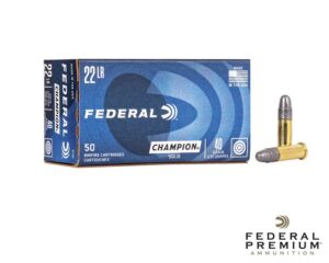 Federal Champion .22LR 40gr. Solid 500rds