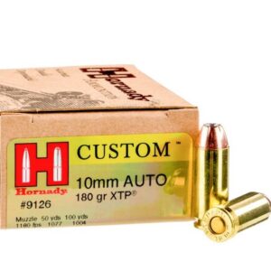 200 Rounds of 10mm Ammo by Hornady – 180gr JHP