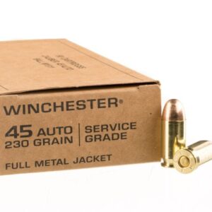 500 Rounds of .45 ACP Ammo by Winchester – 230gr FMJ