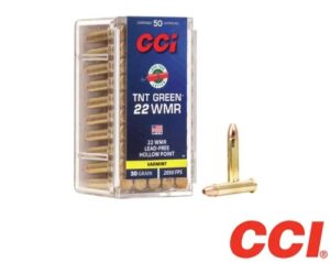 CCI TNT Green .22 WMR 30gr. HP 50rds