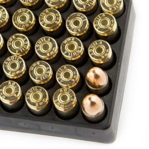 1000 Rounds of 9mm Ammo by Aguila – 115gr FMJ